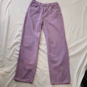 PrettyLittleThing, Size US 4, Lilac Jeans
